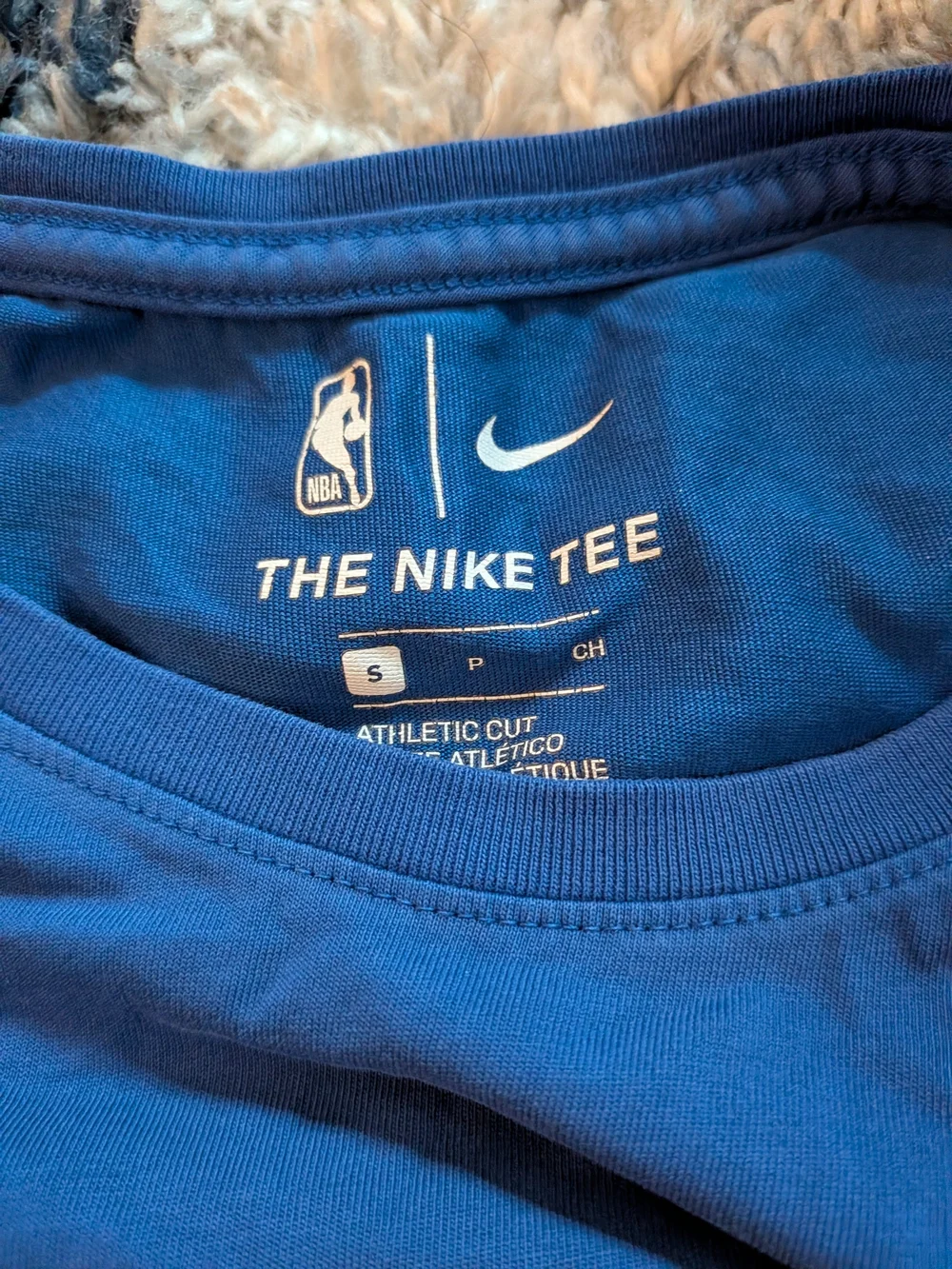 Nike Golden State Warriors Blue Long Sleeve Tee